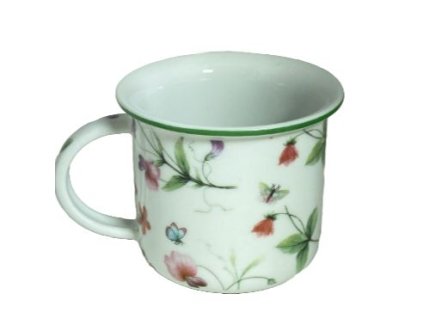 hrnek 100ml TINA - JARNÍ KVĚTINY, čes.porcelán