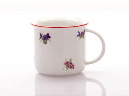 hrnek 380ml TINA - RAK. HÁZENKA, čes.porcelán