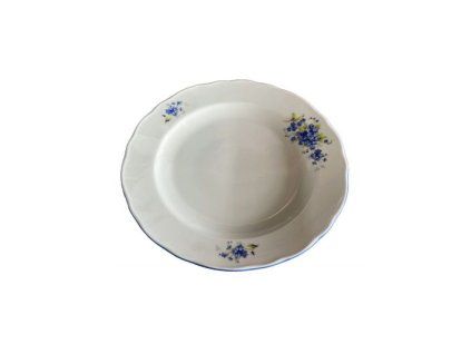 talíř d19cm dezertní POMNĚNKY, čes.porcelán