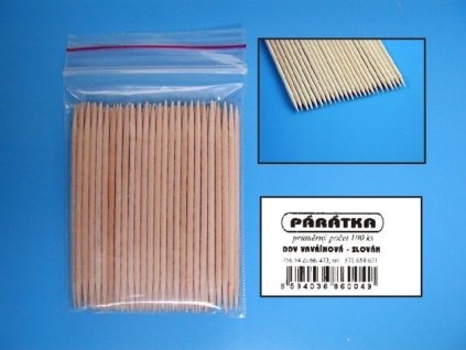 párátka  100ks, kulatá-oboustranná, PE sáček