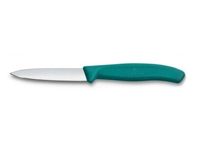 nůž  8cm kuch., HLADKÝ TYRKYS, VICTORINOX