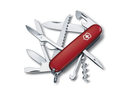 nůž 15-funkcí HUNTSMAN, červený,  91mm, VICTORINOX