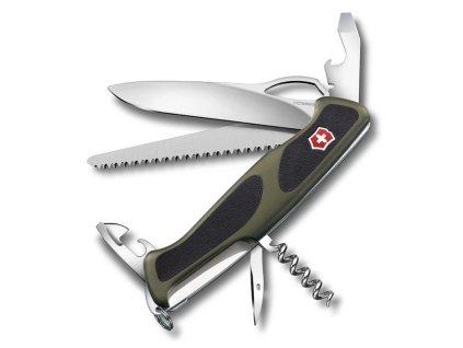 nůž 12-funkcí RANGERGRIP 79, zelený/černý, LIMIT.ed.130mm, VICTORINOX