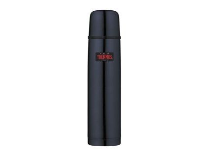 termoska 1,00l NR, tm.modrá, šálek, tl.uzávěr, THERMOS