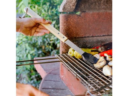 mašlovačka 41x3cm BBQ GURU, silikon, kov,  gril, dř.rukojeť