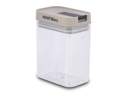 dóza 0,80l MISTY,  11,5x15x7,5 cm, hermetická, pevný plast