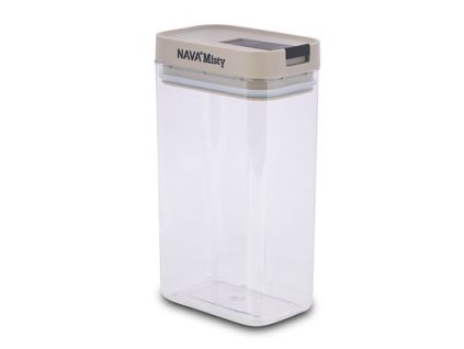 dóza 1,20l MISTY,  11,5x20 x7,5 cm, hermetická, pevný plast