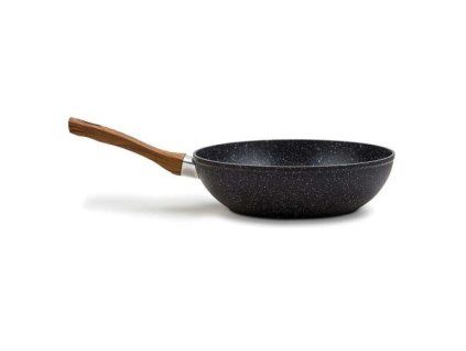 pánev d28cm WOK, NATURE, nepřil.povrch, indukce