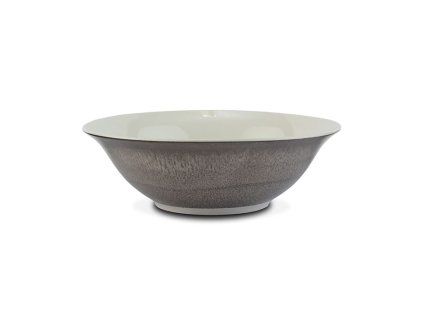 mísa d23cm salát., šedá ALEXANDRA, v.7,3cm, porcelán