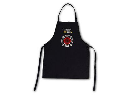 zástěra 60x75cm, BBQ Guru, černá, odolný textil