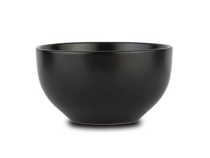 miska d14,5cm, polév., (salát) SOHO, 0,72l, černá keramika