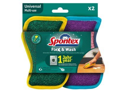 houba  2ks Flex&Wasch, tvar., kuch., SPONTEX