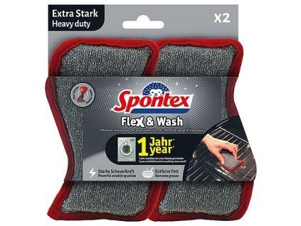 houba  2ks Flex&Wasch, Heavy Duty, tvar., kuch., SPONTEX