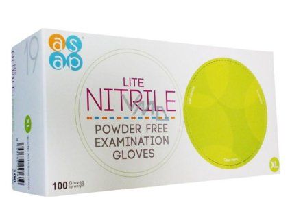 rukavice 100ks NITRIL modré -XL-bez pudru, jednoráz.