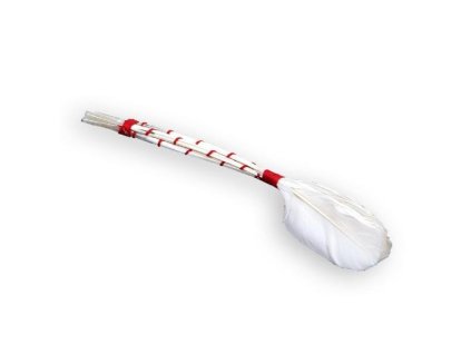 mašlovačka 20cm-střední pletená, PEŘÍ