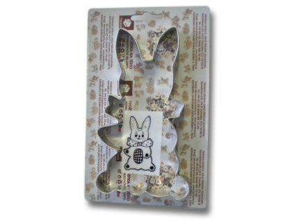 vykr. 0553 Zajíc s mašlí, 14,5cm /b.SKIN/