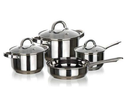 sada nádobí  7-dílná CUISINO, NR/sklo