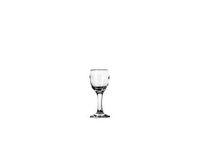 sklen. 0,05l BISTRO, panák/likér, cejch 0,04
