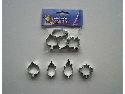 vykr. 0735 Lístečky, sada-4ks