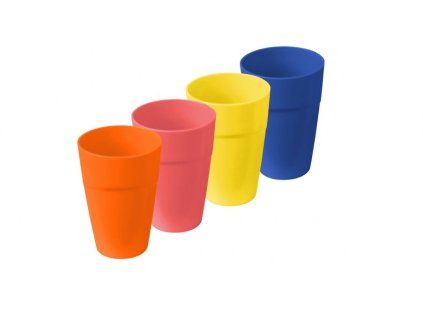 kelímek 0,25l, MIX barev, plast