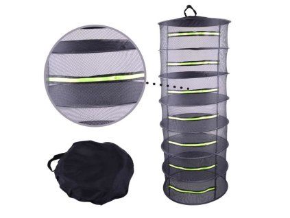 sušák d58cm, 7pater, na ovoce, houby, SKVELER, textil