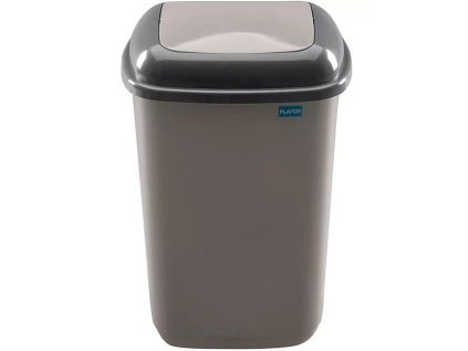 koš odp.28l QUATRO mocca,rovný výklop