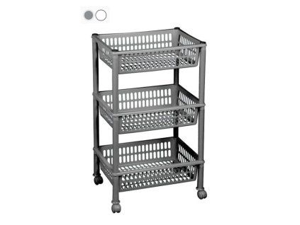 regál 3-dílný JUMBO ECO 72,5x39,4x29cm, pojízdný