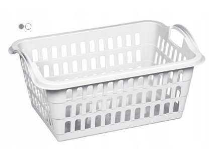 koš 46l na čisté prádlo 26x39,5x59,5cm, plast