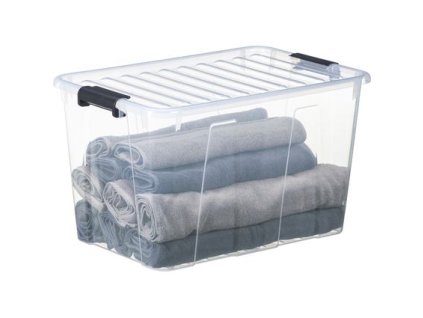 box 52,0l HOME Plus 33,5x37,5x57cm, úchyty víka, plast
