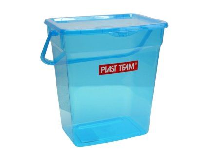 koš odp. 6l kbelík univ.22x17x25, MIX,  s víkem