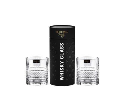 sklen. 300ml, 2ks, BOHEMIA PR. ELEGANTE, whisky, DB