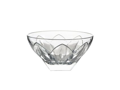 mísa d24,5cm LOTUS BOHEMIA PR., 1ks, DB, sklo