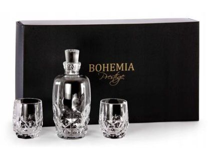 karafa 1,0l+sklen. 350ml, 6ks, DESIRE, BOHEMIA PR., whisky, DB