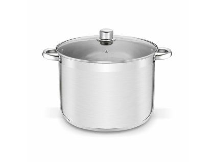 hrnec d30x22cm+PO sklo, (15,0l) GASTRO PROSTY, indukce, NR