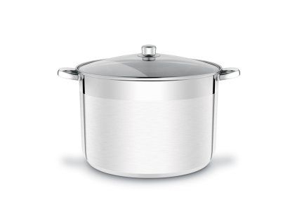 hrnec d38x26cm+PO sklo, (29,0l) GASTRO PROSTY, indukce, NR