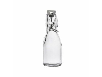 láhev 0,10l hladká d5x12cm, patent.uz., sklo