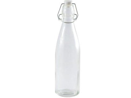 láhev 0,50l KULATÁ d7x27,5cm, patent.uz., sklo