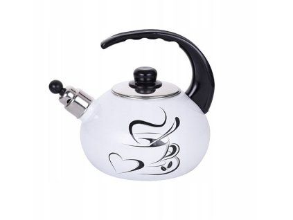 čajník 2,5l ŠAPO DEKOR, indukce, smalt/víčko NR