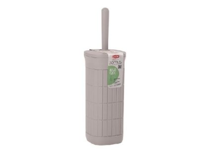 WC souprava šedá, DOMUS, 40x11,5x11,5cm, plast