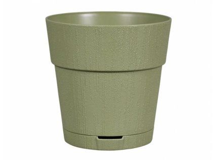 květ. d20xh19cm ETHICA OLIV.ZELENÁ+miska