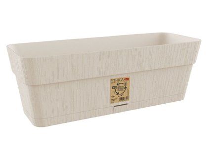 truhlík  50cm ETHICA BÍLÝ+miska