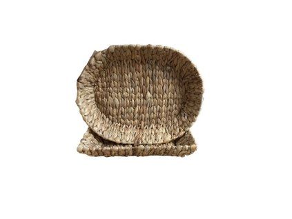 košík ovál 35x27x6cm, čtverec 29x29cm, mořská tráva