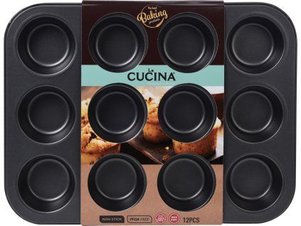 forma MUFFINY 12ks, d6,5cm, 35x26,5x3cm, nepřil.plech