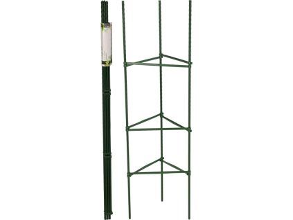 mřížka opěr. 110cm, 3úhelník, 110cm, tm.zelená, kov