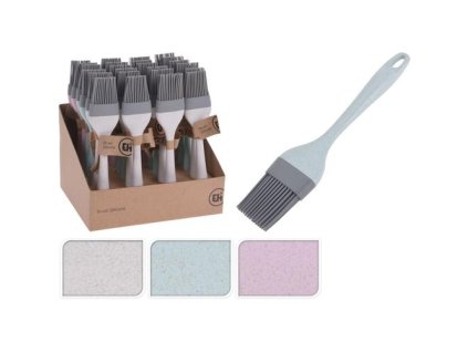 mašlovačka 22,5cm-štěteček, 3 barvy, SILIKON, plast