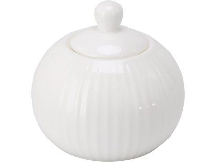 cukřenka d9,5 cm, v.11,5 cm, s víčkem, porcelán