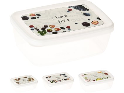 box-sada 3ks (0,4l+0,55l+0,85l), Ilove fruit, obdélník