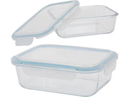 dóza 1,48l sklo+víčko patent., plast