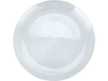 talíř d28cm, matné sklo