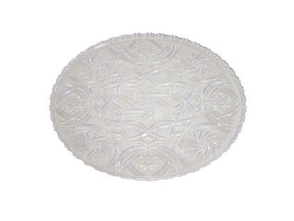 podnos d30cm EVA, KRYSTAL, brus, plast